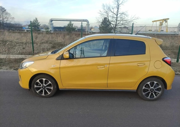 Mitsubishi Space Star cena 53000 przebieg: 3500, rok produkcji 2021 z Toruń małe 29